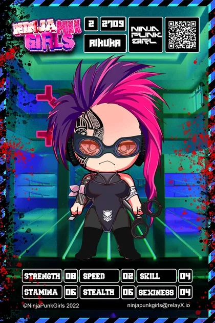 Ninja Punk Girls card #2709