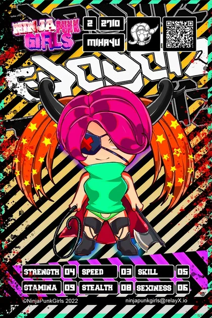 Ninja Punk Girls card #2710